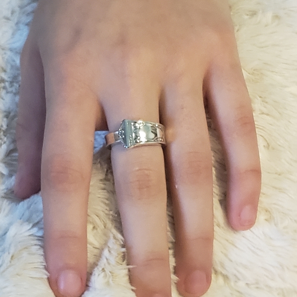 Antique 1916 Tiffany & Company Spoon Ring #16 - Picture 7 of 13